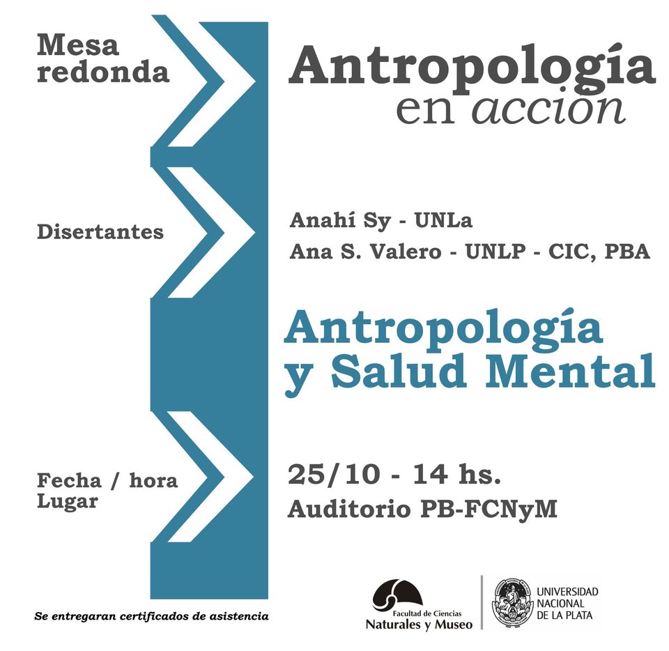 Actividades de la Semana de la Antropología en la FCNyM